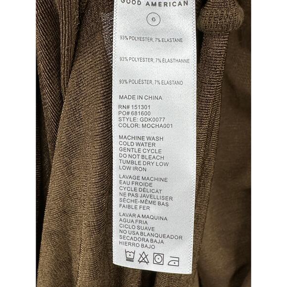 Good American Good Touch Button Front Midi 3XL - Picture 8 of 8